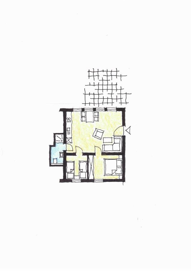 Appartementhaus Koenigshoehe Koenigshoehe Wohnung Seehund 格洛米茨 外观 照片